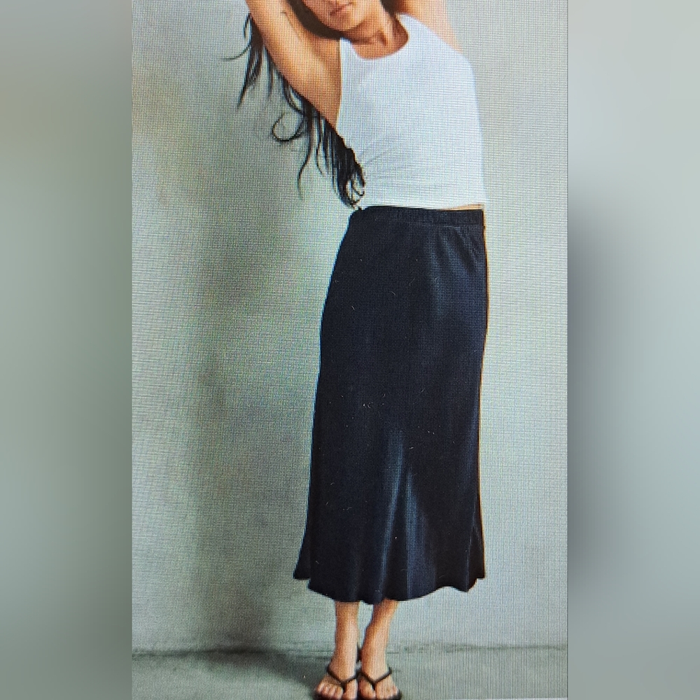NATION satin feel skirt